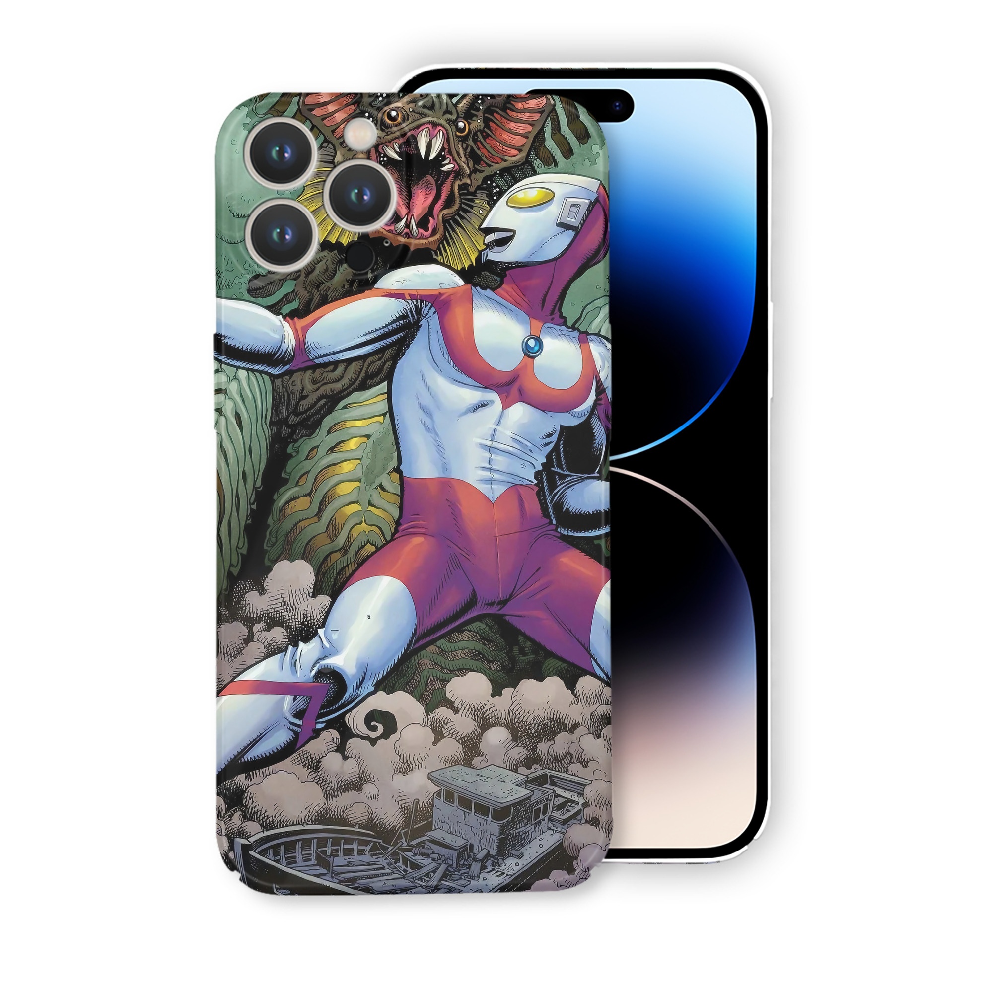 （画像用） ウルトラマン Ultraman 【iPhone 14シリーズ対応】ハードケース
